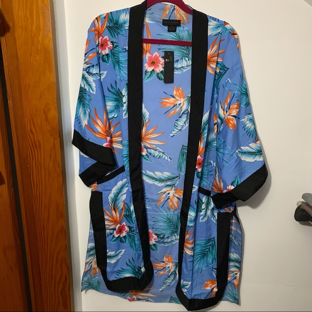NWT Steve Madden Floral Kimono